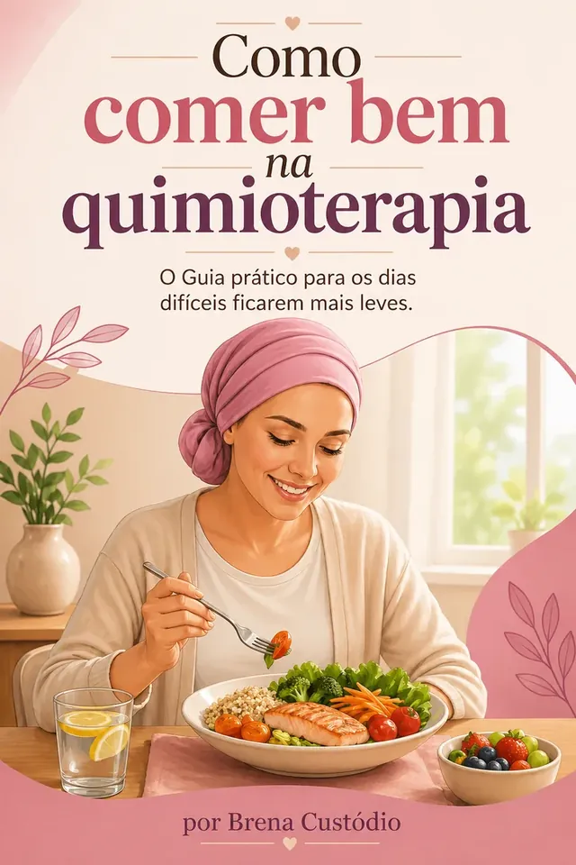 Capa do ebook Como Comer Bem na Quimioterapia